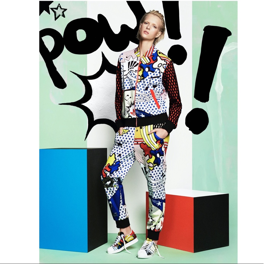 Adidas Rita Ora Comic pants!! Rare!